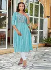 Honey Rose 1 Fancy Designer Ethnic Wear Kurtis Collection